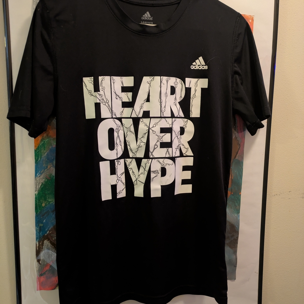 Adidas Black Kids Short Sleeve Tee